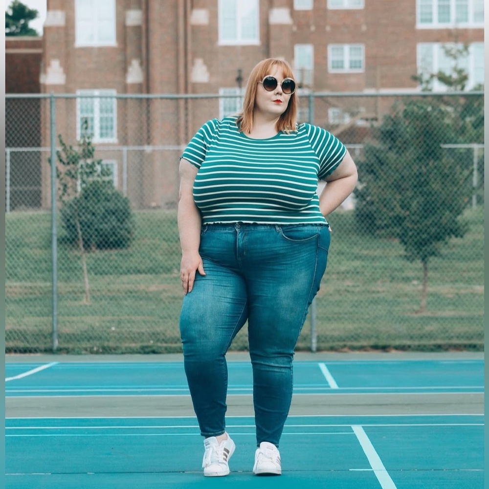 Torrid Blue Bombshell Skinny Jeans